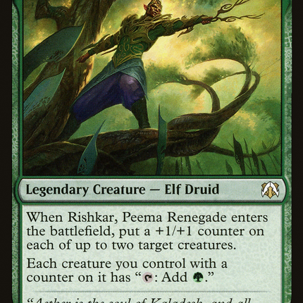 Rishkar, Peema Renegade [March of the Machine Commander]