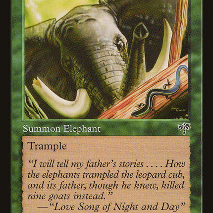 Wild Elephant [Mirage]