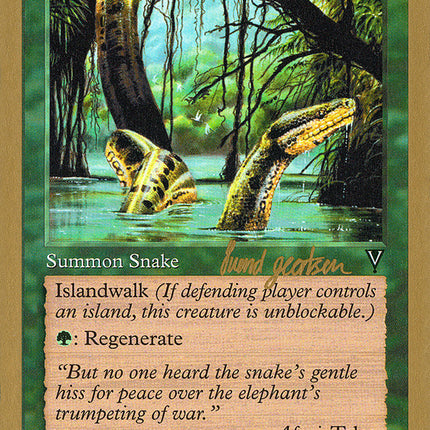 River Boa (Svend Geertsen) (SB) [World Championship Decks 1997]