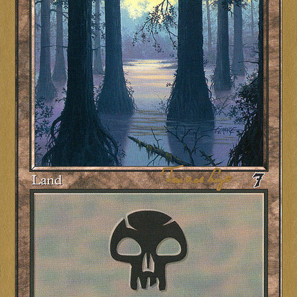 Swamp (tvdl348) (Tom van de Logt) [World Championship Decks 2001]