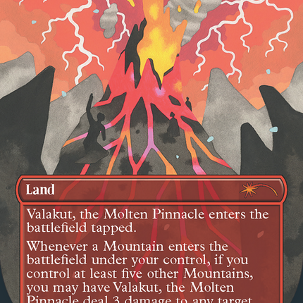 Valakut, the Molten Pinnacle [Secret Lair Showdown]