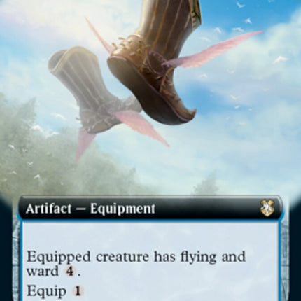 Winged Boots (Extended Art) [Dungeons & Dragons: Adventures in the Forgotten Realms Commander]