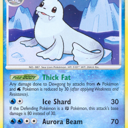 Dewgong (24/147) [Platinum: Supreme Victors]