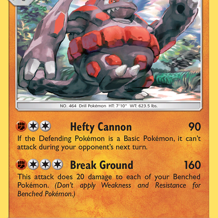 Rhyperior (95/214) [Sun & Moon: Unbroken Bonds]