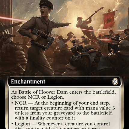 Battle of Hoover Dam (Extended Art) (Surge Foil) [Fallout]