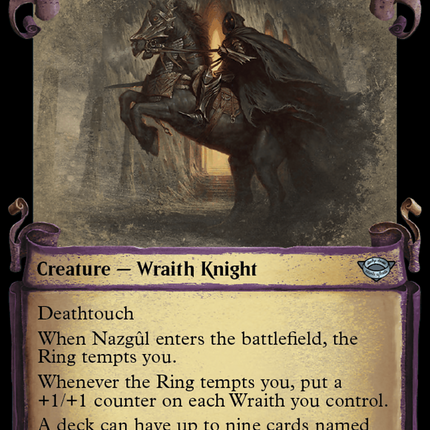 Nazgul (0726) [The Lord of the Rings: Tales of Middle-Earth Showcase Scrolls]