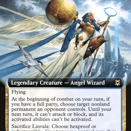 Linvala, Shield of Sea Gate (Extended Art) [Zendikar Rising]