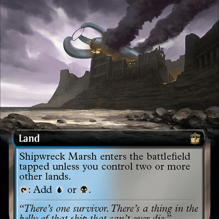 Shipwreck Marsh (Extended Art) (Surge Foil) [Doctor Who]