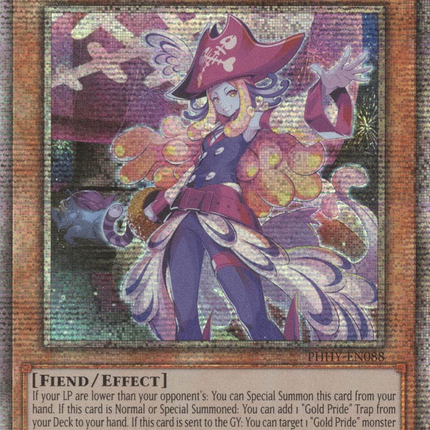 Gold Pride - Captain Carrie [PHHY-EN088] Starlight Rare