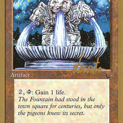Fountain of Youth (Michael Loconto) [Pro Tour Collector Set]