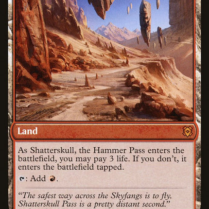 Shatterskull Smashing // Shatterskull, the Hammer Pass [Zendikar Rising]