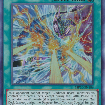 Gladiator Rejection [MP20-EN186] Super Rare