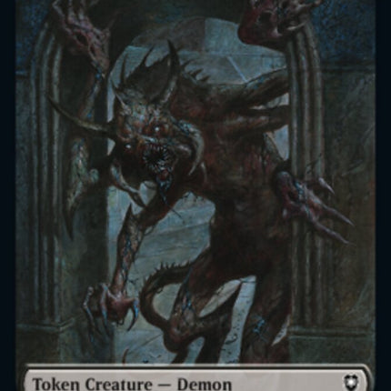 Demon Token [Commander Legends: Battle for Baldur's Gate Tokens]