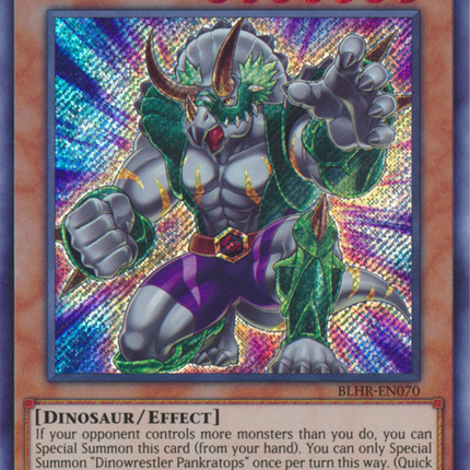 Dinowrestler Pankratops [BLHR-EN070] Secret Rare