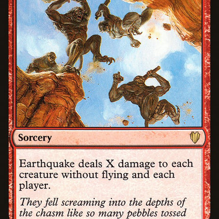 Earthquake [Commander 2017]