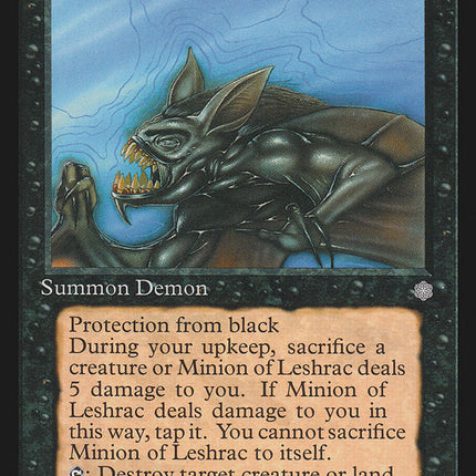 Minion of Leshrac [Ice Age]