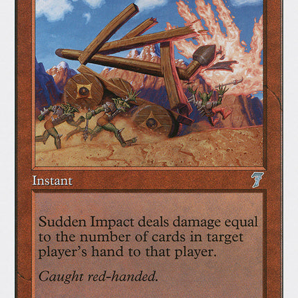 Sudden Impact [Seventh Edition]