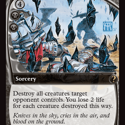 Rain of Daggers (Future Sight) [Mystery Booster 2]