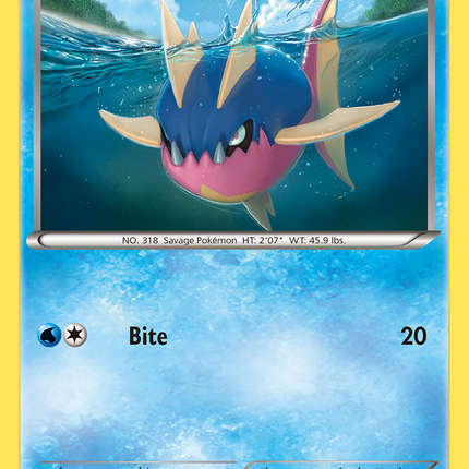 Carvanha (32/135) [Black & White: Plasma Storm]