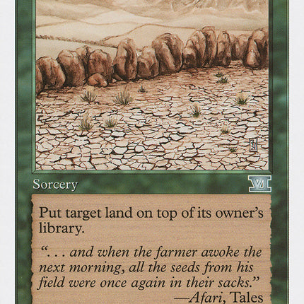 Fallow Earth [Classic Sixth Edition]
