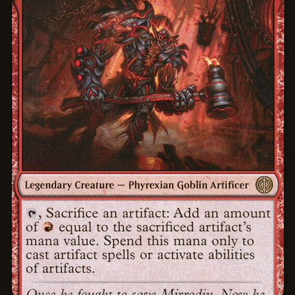 Slobad, Iron Goblin [Phyrexia: All Will Be One]