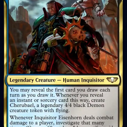 Inquisitor Eisenhorn (Surge Foil) [Warhammer 40,000]