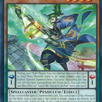 Saion the Vaylantz Archer [TAMA-EN002] Rare