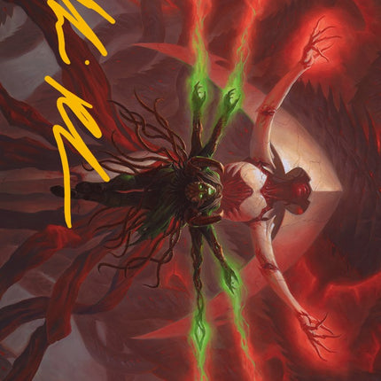All Will Be One Art Card (Gold-Stamped Signature) [Phyrexia: All Will Be One Art Series]