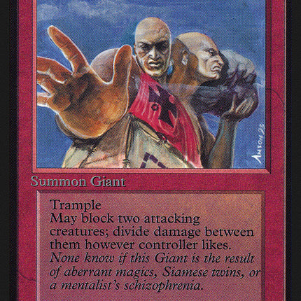 Two-Headed Giant of Foriys [Collectors' Edition]