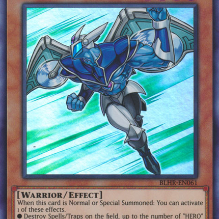 Elemental Hero Stratos [BLHR-EN061] Ultra Rare