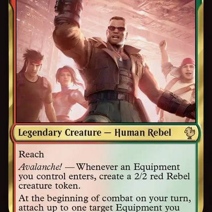 Barret, Avalanche Leader [FINAL FANTASY Commander]