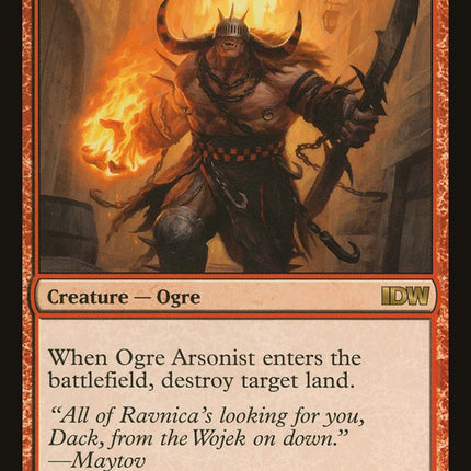 Ogre Arsonist [IDW Comics 2013]