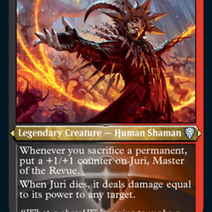 Juri, Master of the Revue (Etched) [Commander Legends]
