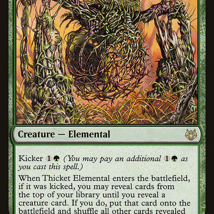 Thicket Elemental [Duel Decks: Nissa vs. Ob Nixilis]