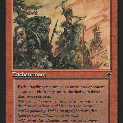 Goblin War Drums (Richard Kane Ferguson) [Fallen Empires]