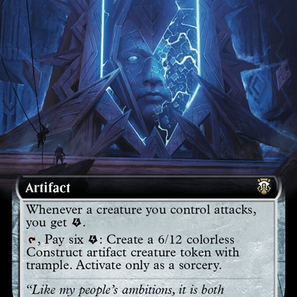 Stone Idol Generator (Extended Art) [Modern Horizons 3 Commander]