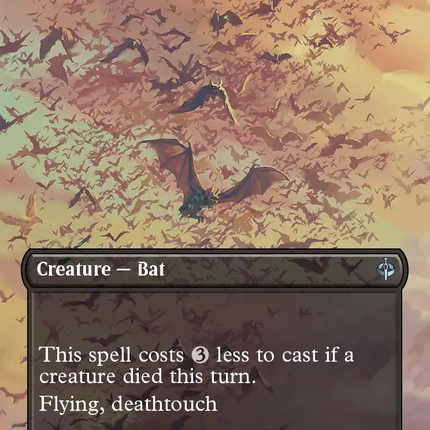 Dreaded Bat-Cloud (Borderless) [The Hobbit]
