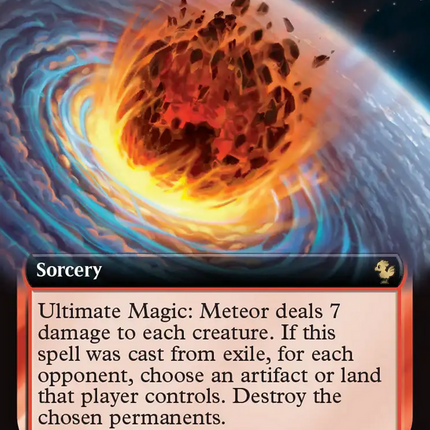Ultimate Magic: Meteor (Extended Art) [FINAL FANTASY Commander]