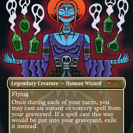 Kess, Dissident Mage (Borderless) [Secret Lair Drop Series]