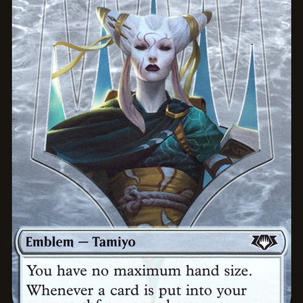 Tamiyo, the Moon Sage Emblem [Mythic Edition Tokens]
