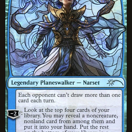 Narset, Parter of Veils (Stained Glass) [Secret Lair Drop Promos]
