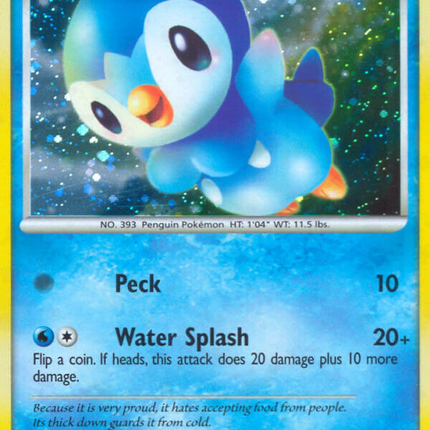 Piplup (DP03) [Diamond & Pearl: Black Star Promos]