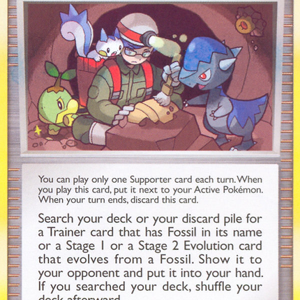 Fossil Excavator (111/123) [Diamond & Pearl: Mysterious Treasures]