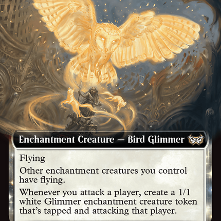 Soaring Lightbringer (Extended Art) [Duskmourn: House of Horror Commander]