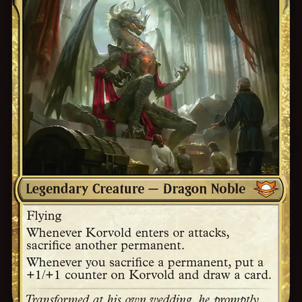 Korvold, Fae-Cursed King [Edge of Eternities Commander]