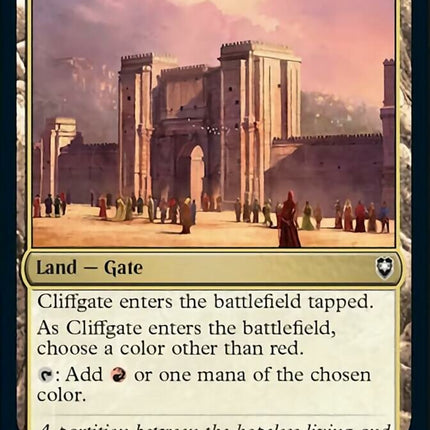Cliffgate [Commander Legends: Battle for Baldur's Gate]