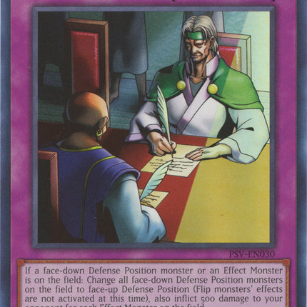 Ceasefire (25th Anniversary) [PSV-EN030] Ultra Rare