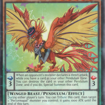 Performapal Odd-Eyes Light Phoenix [SP17-EN032] Starfoil Rare
