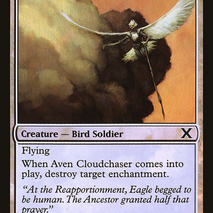 Aven Cloudchaser (Premium Foil) [Tenth Edition]