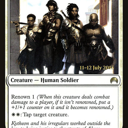 Kytheon's Irregulars [Magic Origins Prerelease Promos]